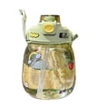 thumbnail image 2 of Botella de Agua Grande, Botella de Agua Con Agarre, 1300 ml, Gran Capacidad, Bebida Con Pajita, Bebida Directa para Trabajar, Deportes, Gimnasio, 2 of 7
