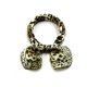 thumbnail image 1 of INSPIRAR CHIC Bufanda de Mujer en Forma Cuadrada con Estampado de Color Contrastante Pañuelos Pañuelo de Cuello Leopardo Dorado 19.69x19.69, 1 of 8