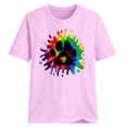 thumbnail image 4 of Plus Size Valentines Day T-Shirt For Women Gnome Graphic Short Sleeve Oversized Loose First Blouse Tops Tee, 4 of 4