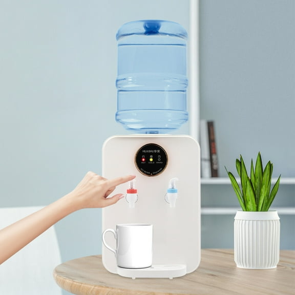 500ml Top Loading Hot Cold Water Dispenser Tabletop Countertop Drinking Machine