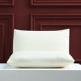 thumbnail image 2 of Gilbin Cotton Pillow Protector Prevent Collection of Dust And Mites Pack Of 2 White Zippered Pillow Encasement 200 Thread Count Standard 20x28 Inches, 2 of 4