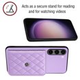 thumbnail image 4 of for Samsung Galaxy S23 Plus Wallet Case with Card Holder, Elegant Durable PU Leather Protective Magnetic Closure Flip Phone Cover Kickstand RFID Blocking for Women Girls for Galaxy S23 Plus, Purple, 4 of 9