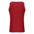 thumbnail image 4 of Leesechin Men's Slim Fitting Tank Top Sleeveless Tee Big and Tall Round-Neck Summer Tshirt, 4 of 4