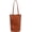Brown, variant on Zhengup Genuine Leather Bucket Shoulder Tote Bag for Women Large Soft Purse Fashion Handbag Working Top Handle Satchel