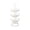 🌈 White#880, variant on 3-Tier Rotating Shoe Rack Organizer, 360 Swivel Stainless Steel Shoe Tower, Free-Standing and Hanging Shoe Storage for Closets and Entryways