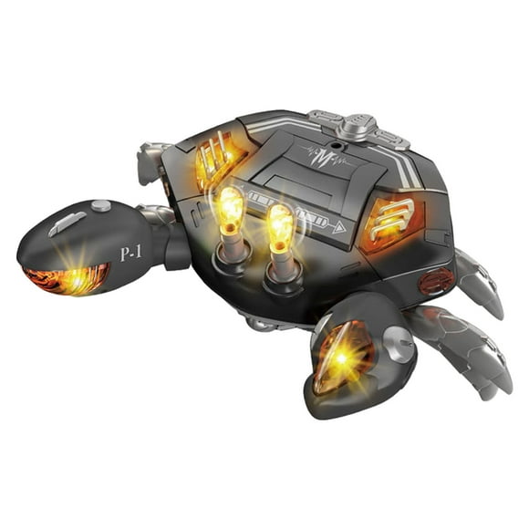 asddcavvf Music Crab Crawling Toy Interactive Crab Toy Crawling Crab Toy Musical Crab Toy Light Up C
