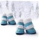 thumbnail image 2 of 2 pares de vestir lindos zapatos para cachorros de perro pequeño botas de nieve de invierno calcetines zapatos gruesos y cálidos botas cortas perro pequeño gato azul tamaño 3 Rojo Verde Cocina, Decoración y Otros, 2 of 5