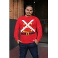 thumbnail image 2 of Old Glory Mens Christmas Toy Soldier Costume Long Sleeve T Shirt, 2 of 6