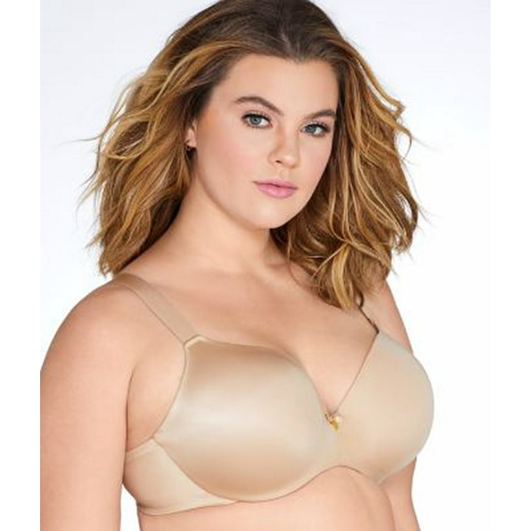 Women's Curvy Couture 1195 Dream Lift Push Up Underwire Bra (Bombshell Nude  34G) 