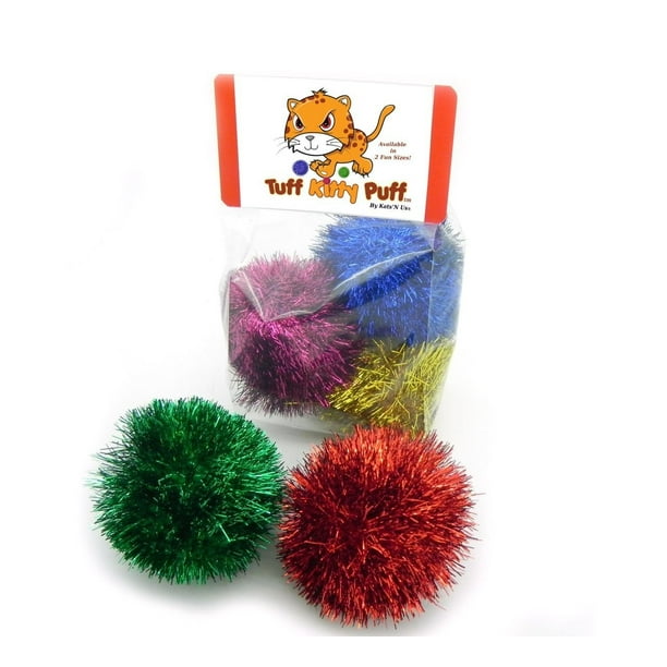 cat tinsel ball