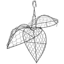 Tineasur Heart-Shaped Succulent Planter Hanging Flower Pot for Office Decor, 1 Piece