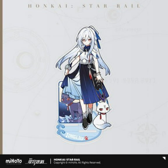 [Honkai Star Rail] Acrylic Stand of Tiny Cat Series - Jingliu