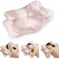 thumbnail image 6 of Poalid 2 Pack Ergonomic Memory Foam Contour Pillow for Neck Pain Relief, Cervical Orthopedic Bed Pillow with Silky Satin Fabric Cover for Side, Back and Stomach Sleepers, 6 of 10