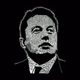 thumbnail image 2 of Men's Word Art T-shirt - Elon Musk, 2 of 2