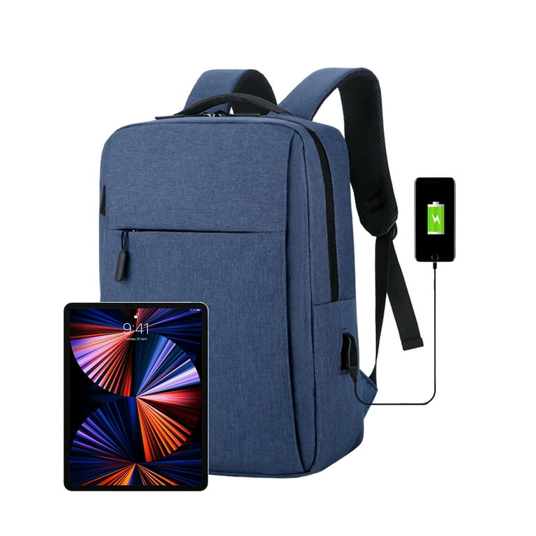 Laptop bag with outlet usb charging port