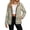 Aztec Blue Boho Floral, variant on SCRAWLGOD Women's Sherpa Lined Jacket Coat Snap Halloween Castle Orange Long Sleeve Fleece Coat, Snap Closure, Fuzzy Outerwear, Open Front Halloween Clothing, for Travel Vacation, 6X-Large