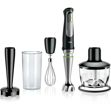 Braun Multiquick 9 Hand Blender with ActiveBlade Technology and 2-Cup (Best Hand Blender And Chopper In India)
