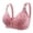 Purple, variant on Tbopshirt Wireless Bras for Women Plus Size Clearance,Stretch Push-Up Front Closure Womens Bras,Women's Front Buttoned Oversized Bra With No Steel Ring Closure,Up to 50% Off Fashion