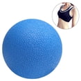 thumbnail image 3 of Pelota de Masaje TPE JShteea para Lacrosse Deportes Yoga Relajación Rodillo Fitness azul, 3 of 6