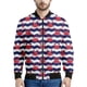 thumbnail image 4 of Bonita chaqueta con estampado de cangrejo para hombre, chaqueta bomber con estampado 3D informal a la moda, sudaderas de manga larga, abrigos holgados estilo Harajuku para niños, 4 of 5