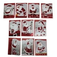 thumbnail image 2 of jifeng 10x Merry Christmas Greeting Cards Holiday Cards with Envelope - Santa, 2 of 6