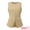 Khaki, variant on DARING DIVA Women's Work Sleeveless Button Down Blazer Waistcoat S Black