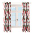 thumbnail image 4 of Colorful Strawberries Window Blackout Curtain 3d Printed Blackout Curtain Bedroom Living Room Hotel Window 2 Panel Shade, 4 of 6