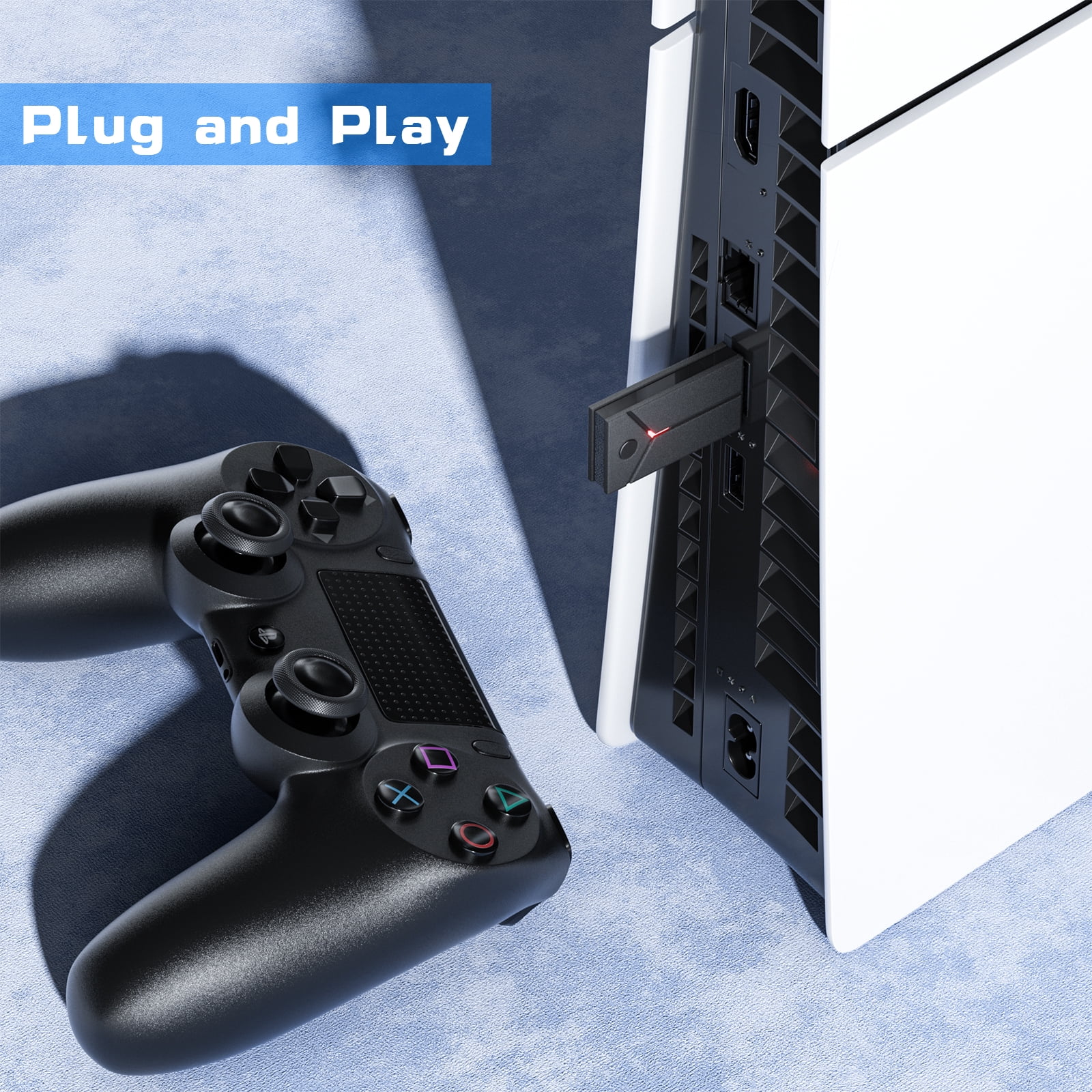 PS5 Receiver - Universal PS5 Receiver for PS4 Controllers