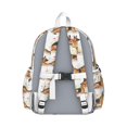 thumbnail image 3 of German Shepherd Dogs with Flowers Backpack for School,Cute School Bag,Schoolbag with Adjustable Shoulder Straps & Padded Back,13.4"x11"x4.7", 3 of 6