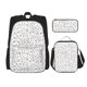thumbnail image 1 of Balery Poodle Dog Mochila Escolar 3 en 1 para Niños - Mochila Resistente con Lonchera Térmica y Estuche - Mochila Escolar para Niños y Niñas, 1 of 7