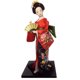thumbnail image 1 of Figura humana de 12 pulgadas, figura de geisha, muñeca de kimono de seda, adornos de estilo de boda para restaurante, regalos decorativos de escritorio, 1 of 6
