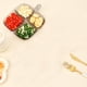 thumbnail image 5 of Platos divididos para niños y adultos, vajilla de plástico reutilizable, platos con compartimentos para controlar las porciones, ideales para comidas saludables y para niños exigentes., 5 of 6