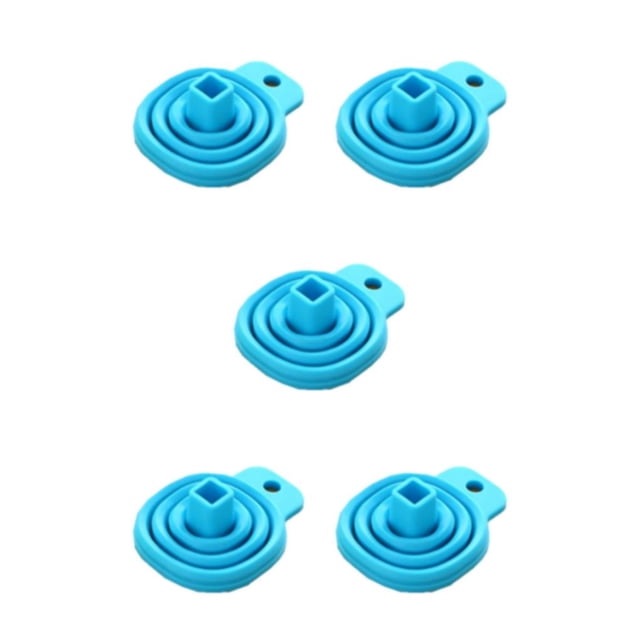 Toystoory Embudo plegable práctico y versátil para todas las ocasiones Multifuncional azul Type2 NO2