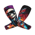 thumbnail image 1 of Balery Rock Skull Singer Mangas Refrescantes para Brazos para Hombre y Mujer – Transpirables y Absorbentes de Humedad para Mujeres, Hombres y Niños, 1 of 7