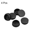 thumbnail image 3 of Unique Bargains Plastic Plug End Caps 38mm x 37mm Round Furniture Table Chair Legs 4Pcs, 3 of 5