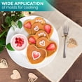 thumbnail image 5 of 5 PCS- Pancake Egg Molder Breakfast Accessories Heart Ring Star Shaped Molds Mickey Mouse Mold Round Egg Mold, 5 of 5