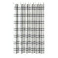 thumbnail image 2 of VHC Brands Woven Plaid Modern Farmhouse Shower Curtain, Black, 72x73, 2 of 8