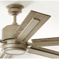 thumbnail image 6 of Palermo Grove 60 in. 6-Blade LED Indoor Antique Nickel Farmhouse Dual Mount Ceiling Fan with Light and Remote Control, 6 of 6
