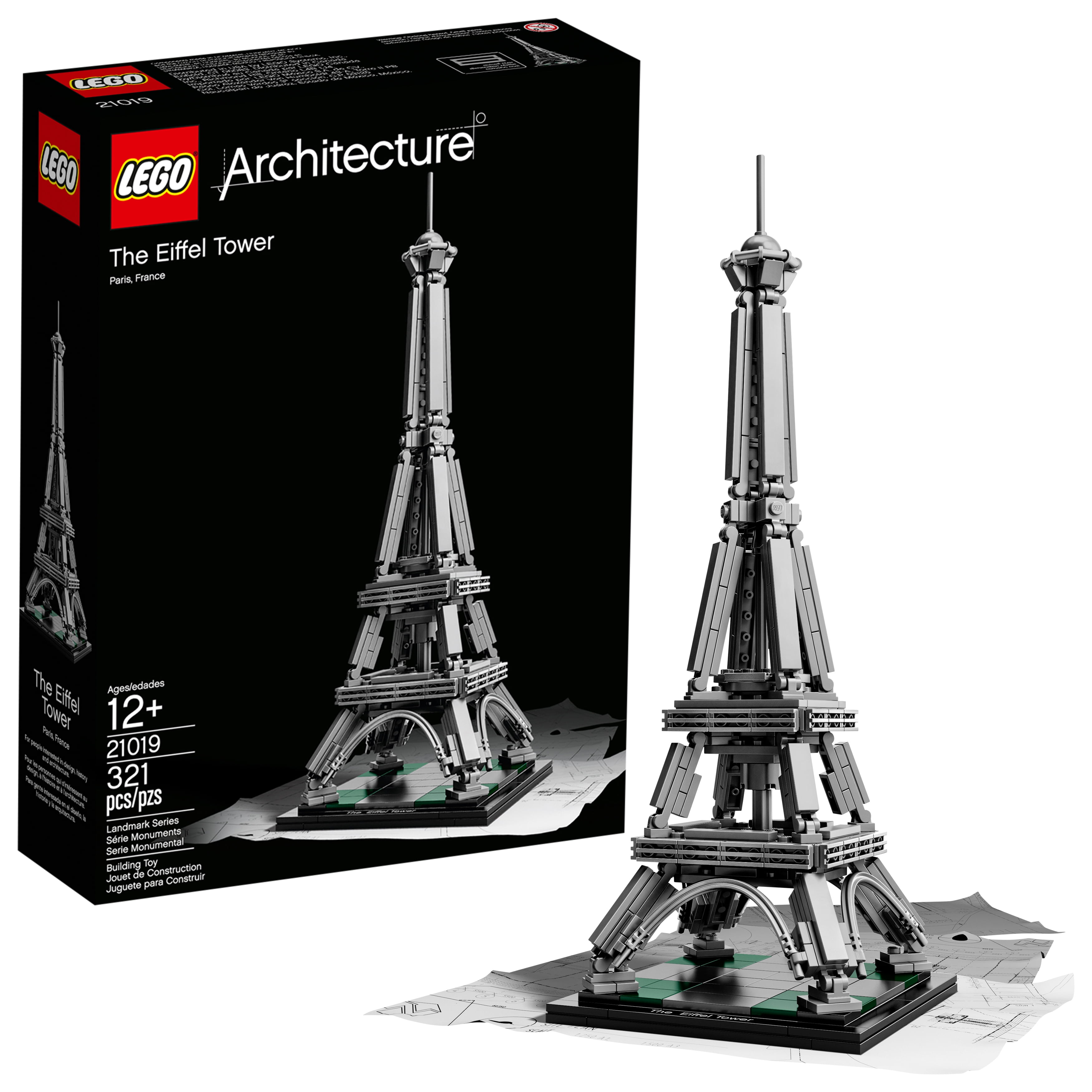 LEGO LEGO Architecture The Eiffel Tower 21019 - Walmart.com