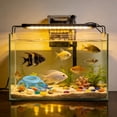 thumbnail image 6 of Glow in the Dark Floating Betta Tunnel, Aquarium Hideout Cave, Interactive Fish Tank Decoration, Stress Relief Resting Shelter for Betta Fish, Small Fish and Shrimp, 6 of 6