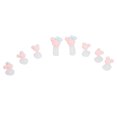 thumbnail image 1 of 8Pcs Silicone Toe Separator Flower Toe Spacers For Nail Art Pedicures #12, 1 of 4