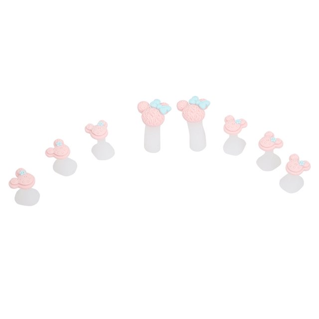 8Pcs Silicone Toe Separator Flower Toe Spacers For Nail Art Pedicures #12