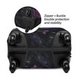thumbnail image 2 of Fotbe Purple-Eyed Floral Leopard Funda Protectora para Equipaje, Antirrayones y Resistente a la Suciedad, Compatible con Maletas de 18 a 32 Pulgadas-Medium, 2 of 7