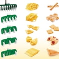 thumbnail image 2 of Molde de rodillo de rueda de cortador de cinta de fondant, molde de pastelería, rebosador de masa, cortador de fideos, herramientas para hornear pasteles LYD Gadgets de cocina, 2 of 6