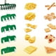 thumbnail image 2 of Molde de rodillo de rueda de cortador de cinta de fondant, molde de pastelería, rebosador de masa, cortador de fideos, herramientas para hornear pasteles LYD Gadgets de cocina, 2 of 6