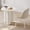 White, variant on Guyii 30'' Round Dining Table, Modern Solid Wood Kitchen Table, Circle Dining Room Table, Living Room, White