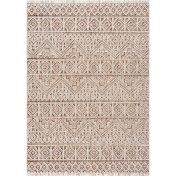 United Weavers Chelsea Kane Brown Area Rug 5'3" x 7'2"