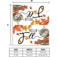 thumbnail image 6 of Fall Cat Mailbox Cover 21x18 Inch, Hello Fall Post Letter Box Covers, Autumn Harvest Thanksgiving Magnetic Waterproof Mail Wraps for Outdoor Yard Garden Standard Mailbox Decor, 6 of 6