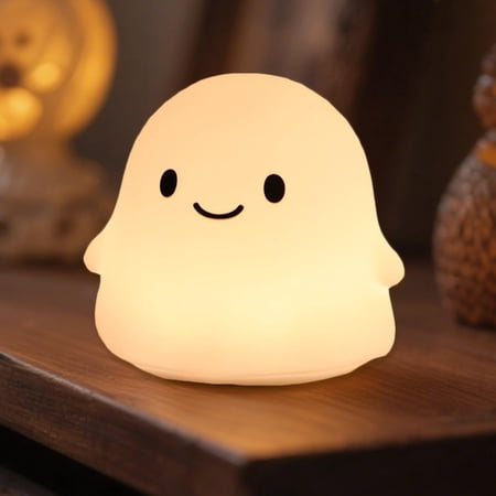 XIHAMA Night Light Silicone - Color Changing Lamp, USB Rechargeable, Long Battery Life, Soft Squishy, Dimmable Brightness - Bedroom Decor, Cute Mushroom Gifts for Kids & Adults