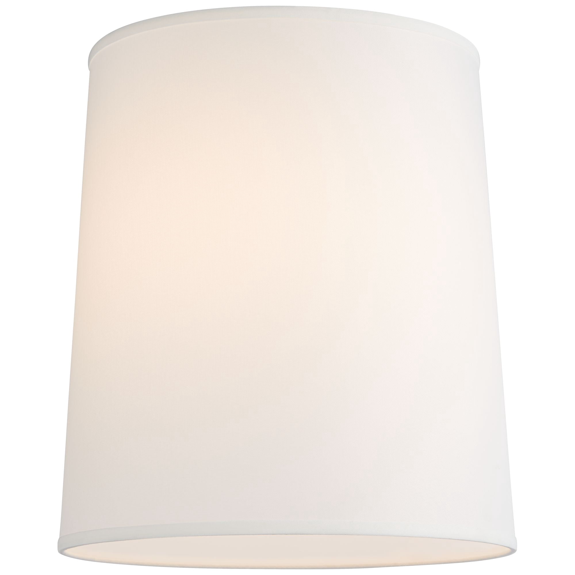 Springcrest Set of 2 Tall Drum Lamp Shades Off-White Large 14" Top x 16" Bottom x 18" High Spider Replacement Harp Finial Fitting